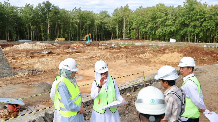 Progres Pembangunan TPS3R Karetan Capai 40 Persen