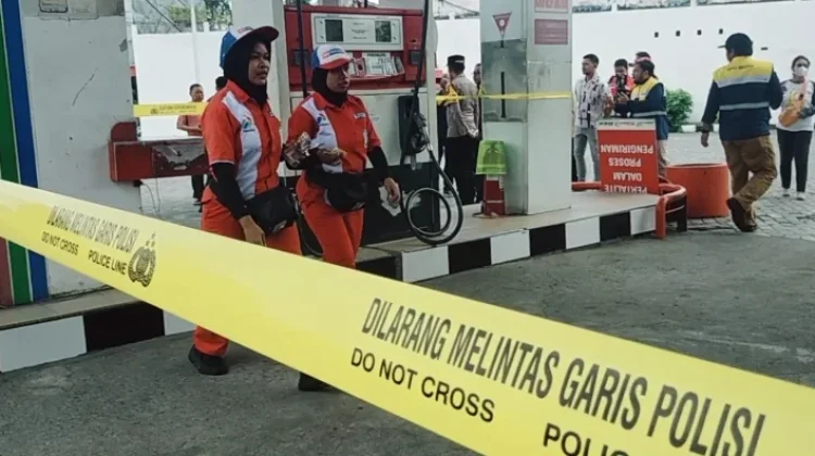 Diduga Selewengkan Solar Subsidi, SPBU Tegal Besar Disegel