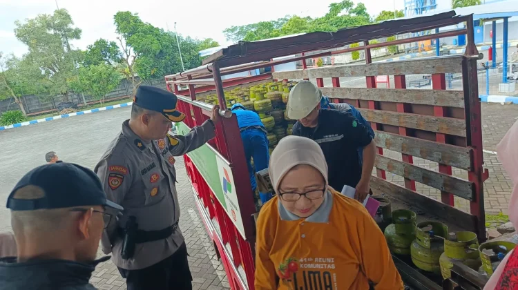 Polres Lumajang Bersama Forkopimda Sidak SPPBE, Cegah Kelangkaan Elpiji 3 Kg