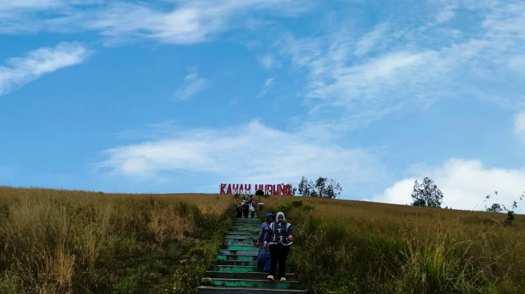 Libur Lebaran, Kunjungan Kawah Wurung Meningkat