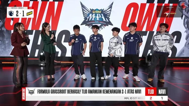 Team Liquid ID Tundukkan NAVI 2-1 di Laga Dramatis