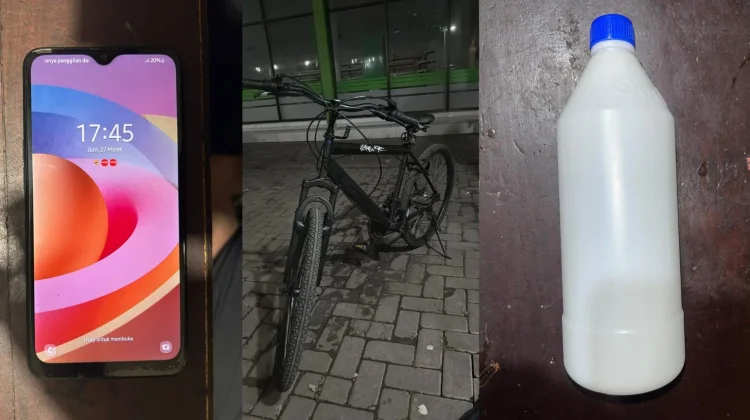 Polisi Ungkap Pencurian Handphone di Poster