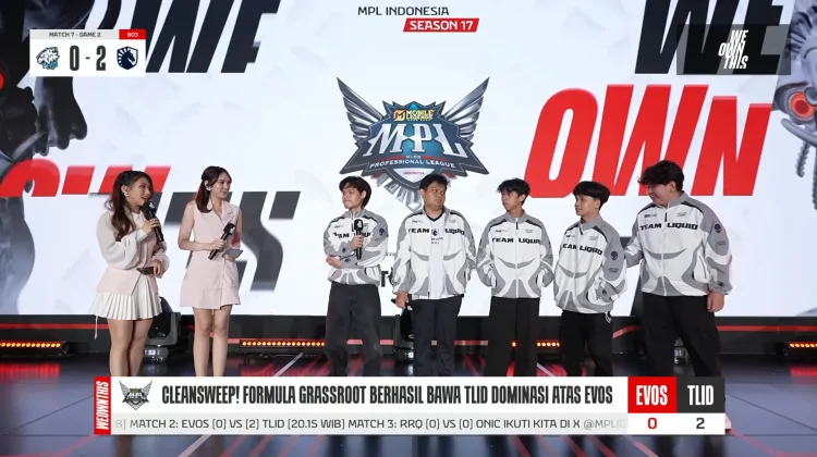 Team Liquid ID Bungkam EVOS 2-0 tanpa Balas
