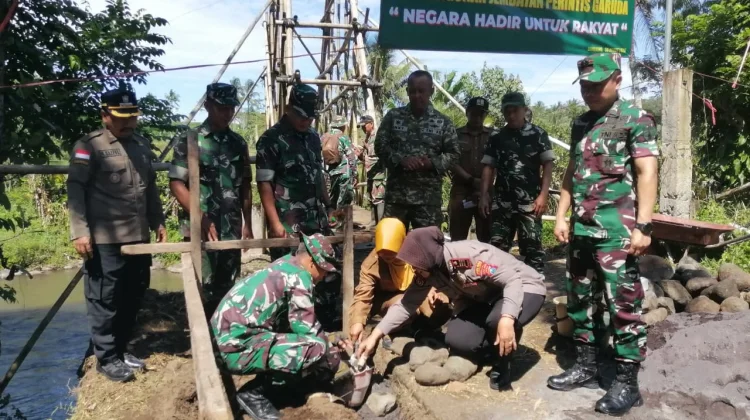 Groundbreaking Jembatan Kali Asem Lumajang Digelar Virtual