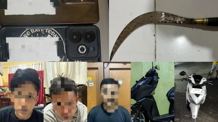 Polisi Ringkus Komplotan Curas di Moncel