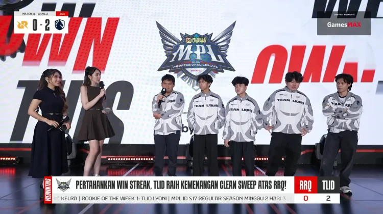 Team Liquid ID Bungkam RRQ Hoshi 2-0