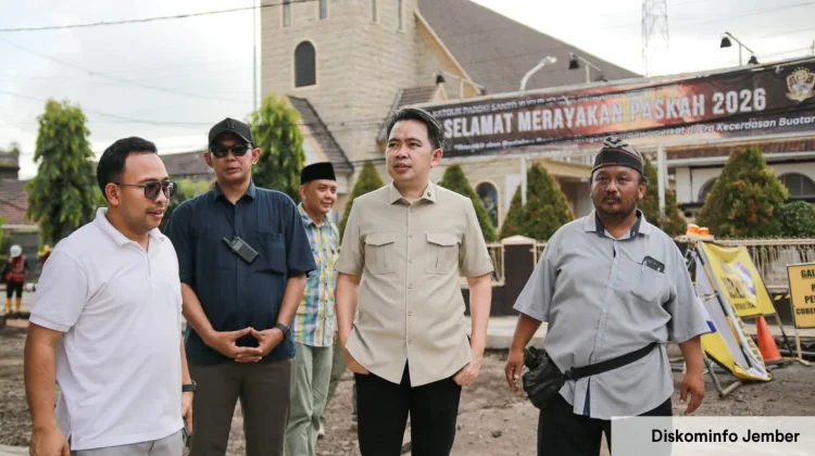 Tinjau Progres Food Street, Fawait: Target Rampung Akhir Tahun Ini