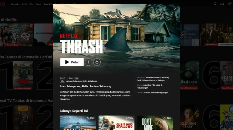 Thrash, Film Survival Thriller Penuh Ketegangan di Netflix