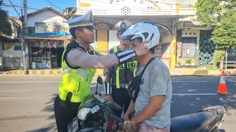 Sejumlah Pengendara Terjaring Razia Lalu Lintas