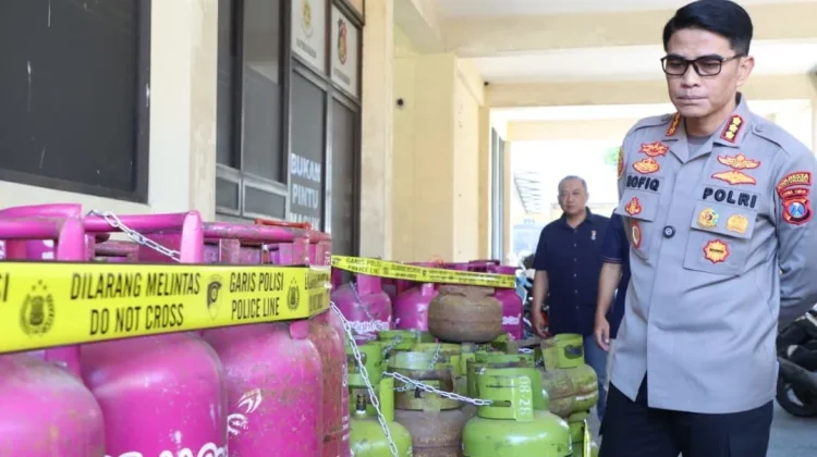Polresta Banyuwangi Tangkap Pelaku Dugaan Kasus Oplos LPG Subsidi