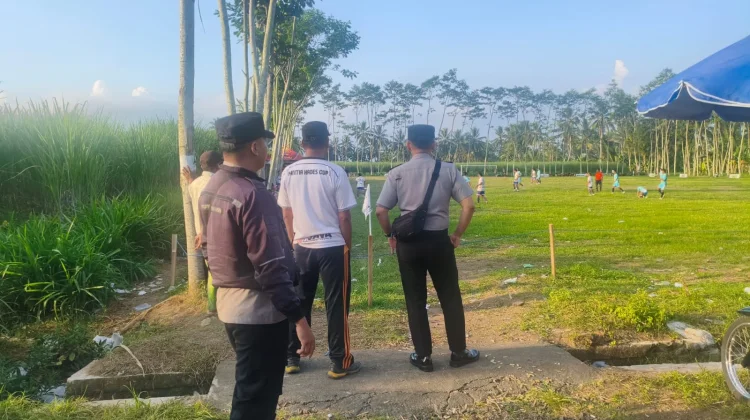 Polsek Pasrujambe Lumajang Amankan Turnamen Kades Cup II 2026