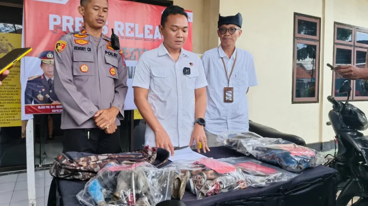 Motif Ekonomi, Pencuri Meteran Air Rugikan Rp71 Juta