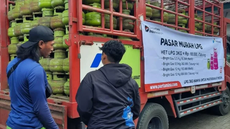 Operasi Pasar LPG 3Kg Pertamina Sasar 31 Titik Kecamatan di Jember
