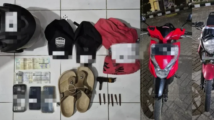 Polisi Tangkap Tiga Pelaku Pencurian Motor Sekaligus Penadah