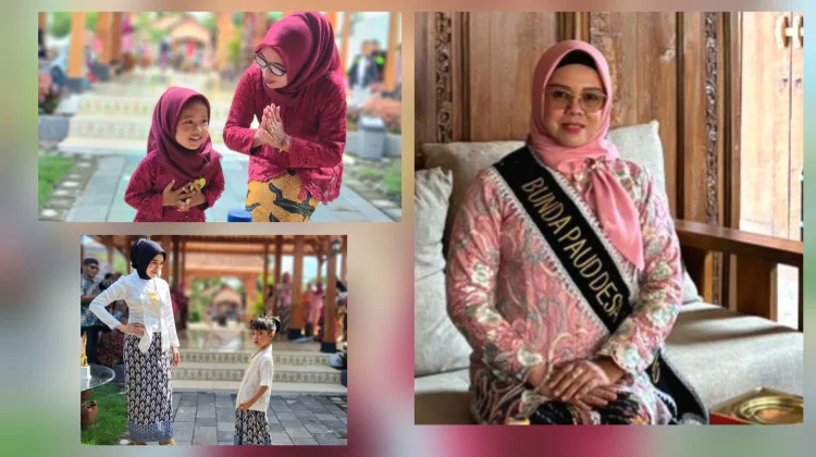 Semarak Hari Kartini, TP PKK Desa Semboro Gelar Lomba Fashion Kebaya Ibu dan Anak