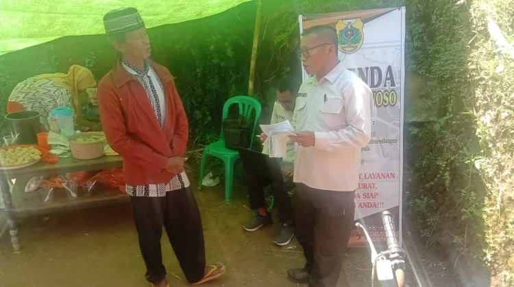 Bapenda Layani PBB Tunai di Biser, Wilayah Terpencil Sulit Jaringan