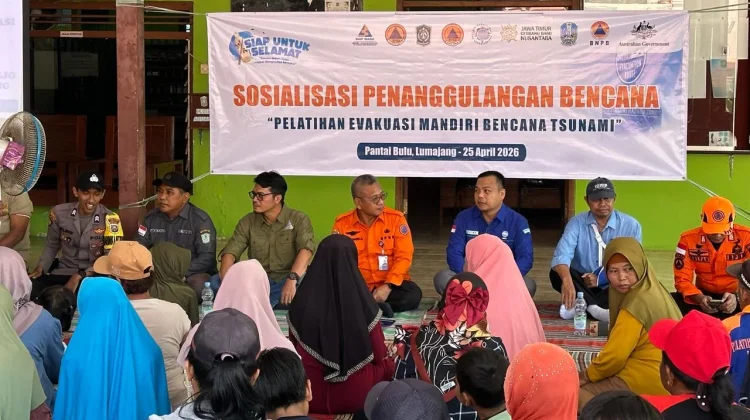 Pemerintah Lumajang Tekan Resiko Potensi Tsunami