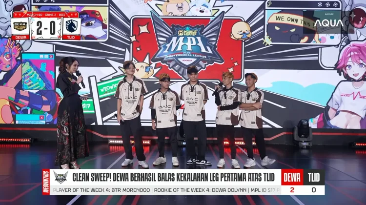 Dewa United Bungkam Team Liquid ID 2-0 pada Pekan ke-5