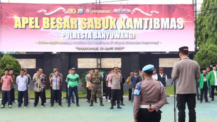Sabuk Kamtibmas, Strategi Cegah Konflik di Banyuwangi
