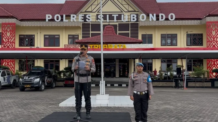 Polres Situbondo Apel Sabuk Kamtibmas Libatkan Masyarakat