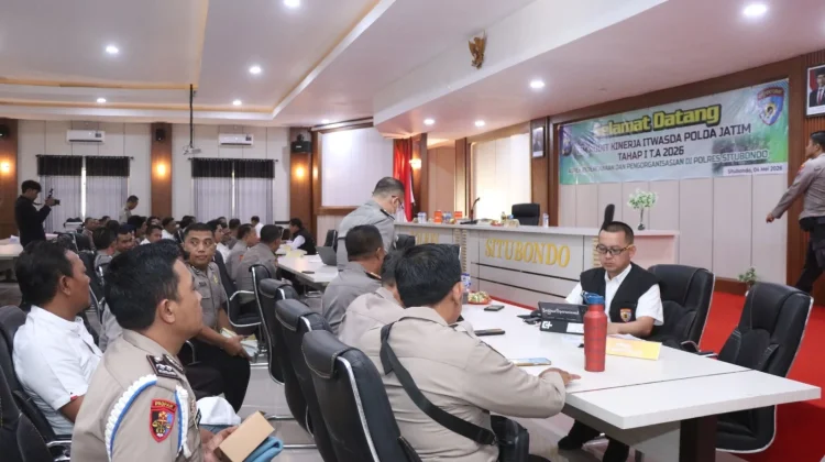 Tim Auditor Itwasda, Turun ke Polres Situbondo