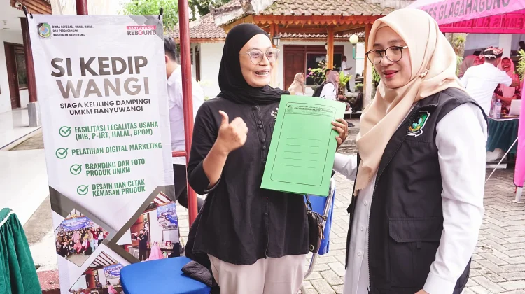 Pemkab Banyuwangi Fasilitasi Legalitas UMKM Gratis Lewat Program Si Kedip Wangi