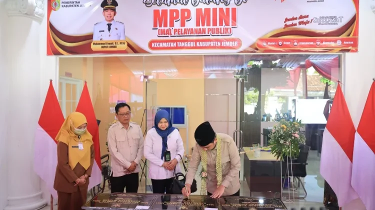 Bupati Jember Resmikan MPP Mini di Tanggul