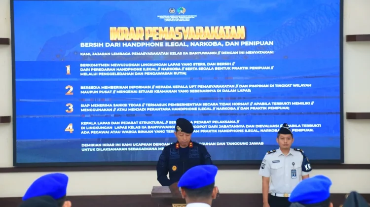 Lapas Banyuwangi Tegaskan Perang terhadap HP Ilegal dan Narkoba