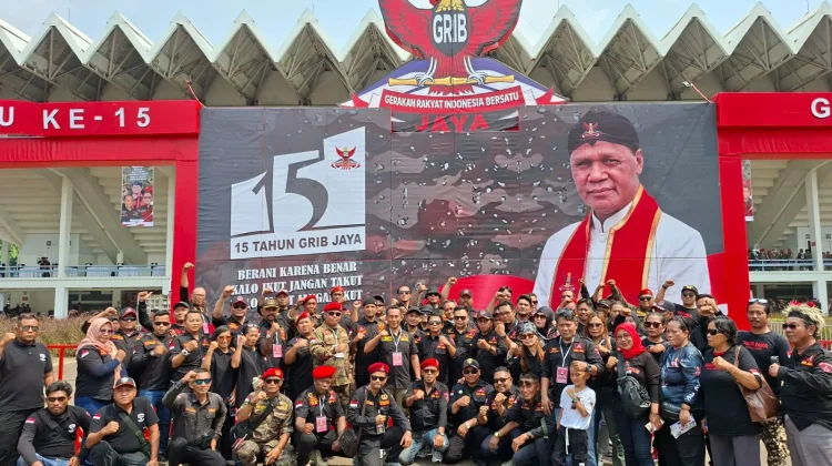 DPC GRIB Jaya Lumajang Hadiri Harlah di Jakarta