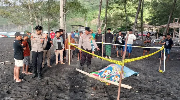 Temuan Mayat di Pinggir Pantai Lumajang Kejutkan Warga
