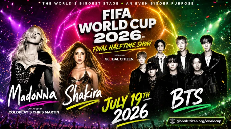 Madonna, Shakira, dan BTS Akan Tampil di Halftime Show Final Piala Dunia 2026