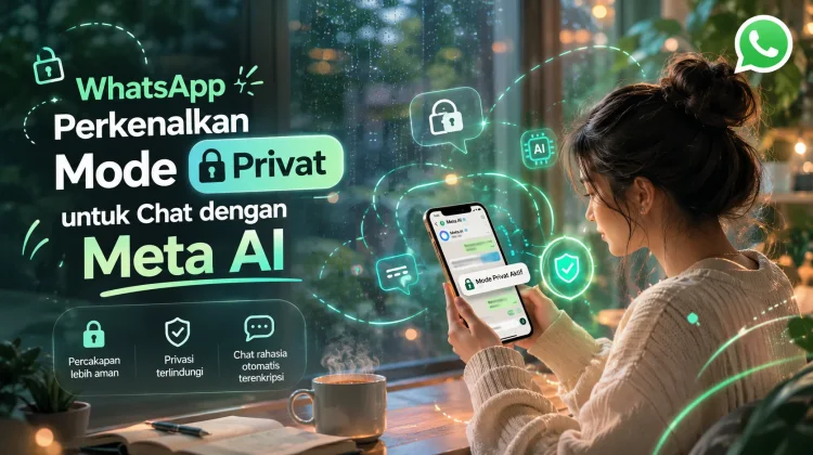 WhatsApp Perkenalkan Mode Privat untuk Chat dengan Meta AI