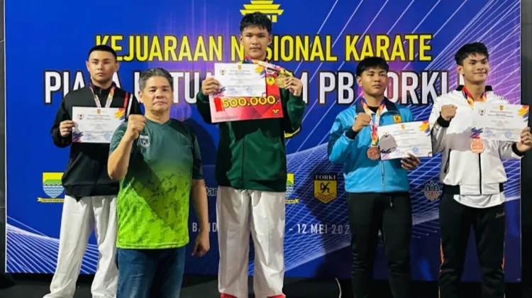 Atlet Forki Jember Raih Emas Pertama di Kejurnas Bandung 2026