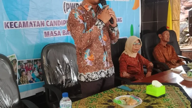 Semangat Pengabdian Tak Pernah Pensiun, Pengurus PWRI Candipuro Resmi Dilantik