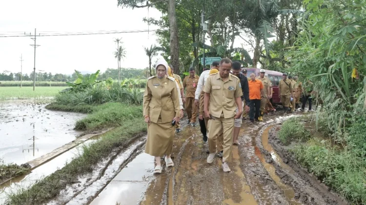 Bupati Lumajang Tinjau Lokasi Banjir
