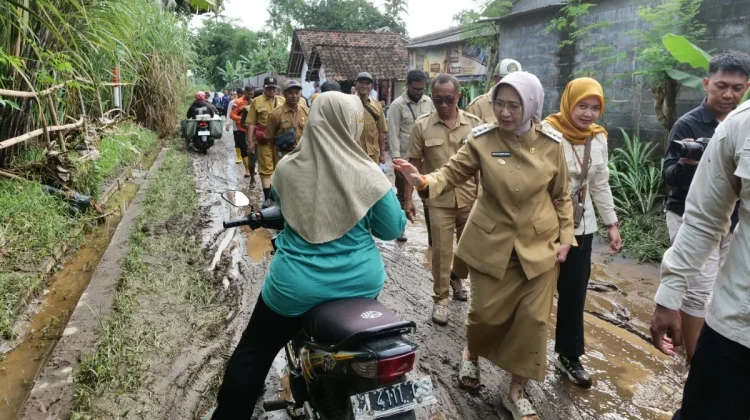 Bupati Lumajang Tinjau Lokasi Banjir