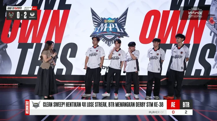 BTR Menangkan Derby STM Ke-38 Atas AlterEgo 2-0