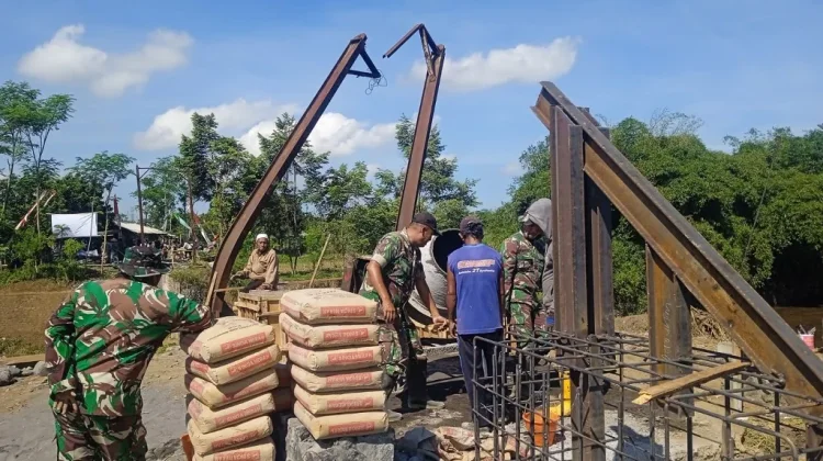 Dua Jembatan Perintis Garuda Perkuat Konektivitas Desa di Lumajang