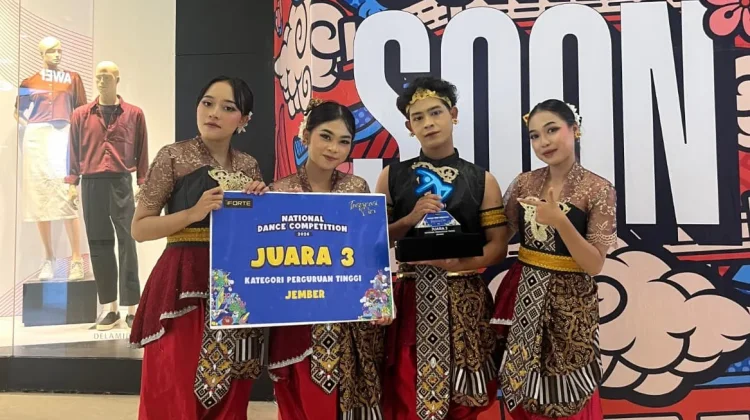 UKM-K Dolanan Raih Juara 3 National Dance Competition.