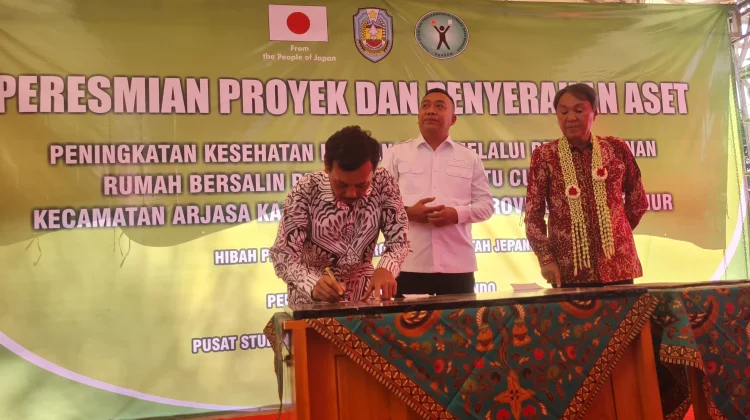 PSPSDM Fasilitasi Pembangunan Pustu Pemerintah Jepang di Situbondo