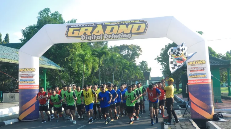 Kodim Lumajang Gelar Garjas dan Uji Kenaikan Pangkat