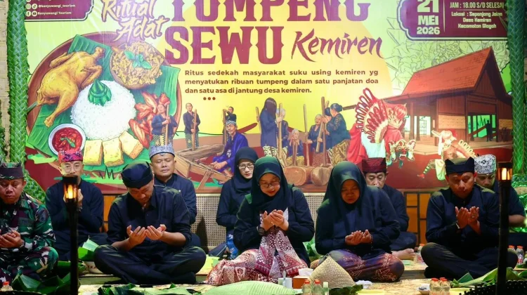 Bupati Ipuk: Tumpeng Sewu Kemiren Simbol Kekuatan Gotong Royong dan Budaya