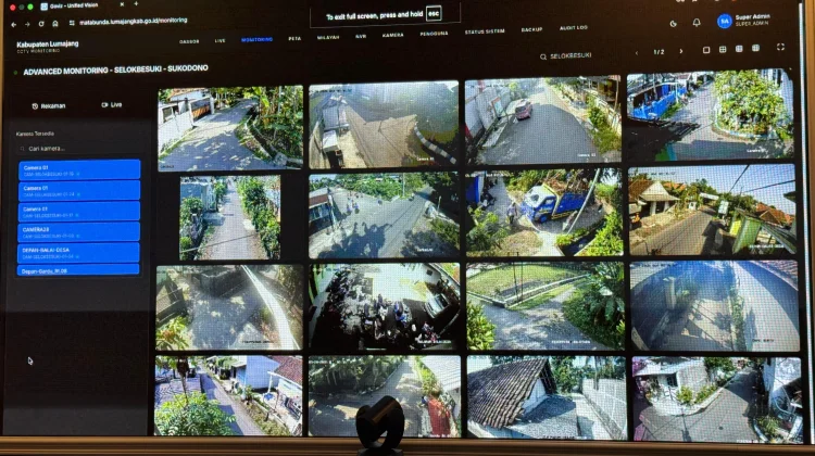 Pemasangan Ribuan CCTV dan PJU  Lumajang Dipercepat