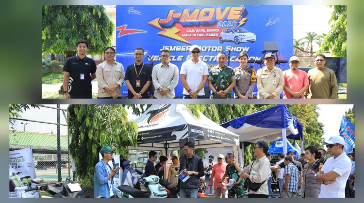PLN UP3 Jember Gelar J-MOVE 2026,Rasakan Langsung Sensasi Kendaraan Listrik