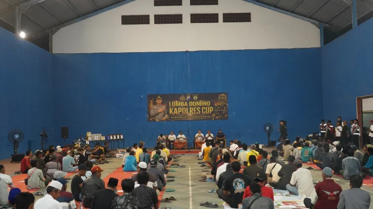 Sambut Hari Bhayangkara, Polres Gelar Lomba Domino