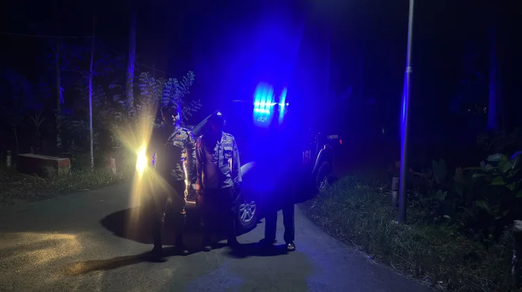 Polisi di Tempursari Lumajang Cegah Balap Liar dan Aksi Kejahatan