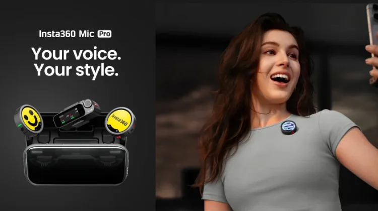 Insta360 Luncurkan Mic Pro dengan Teknologi Audio Profesional dan Layar E-Ink
