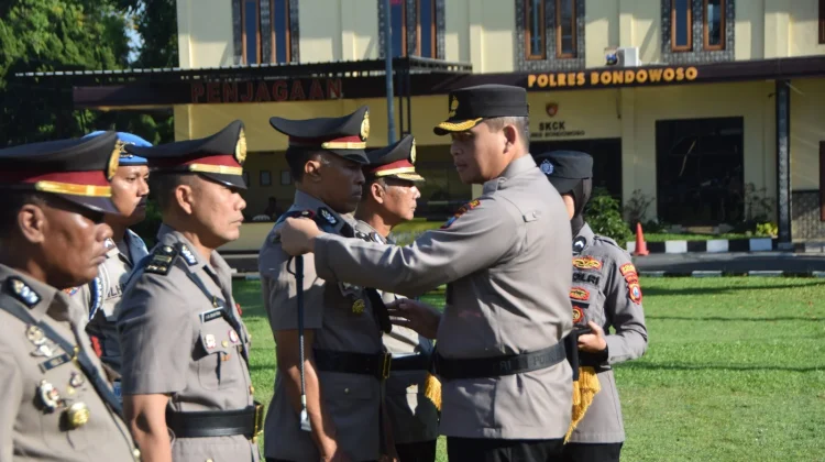 Mutasi Pejabat Polres Bondowoso, Sejumlah Kapolsek Berganti