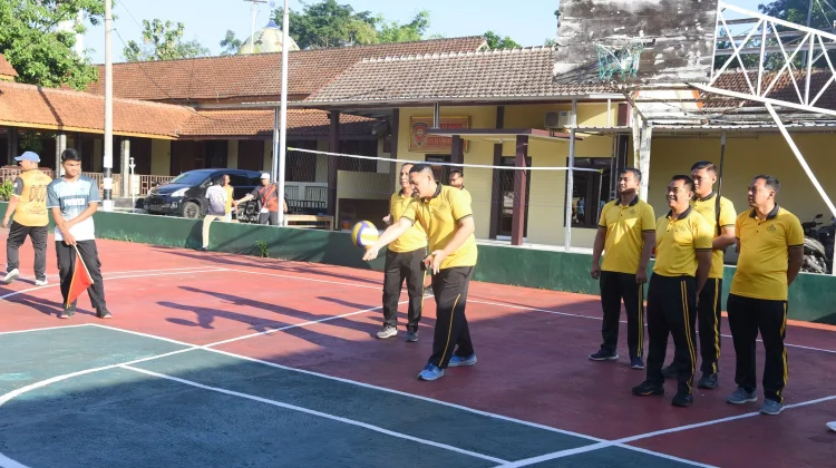 Kapolres Bondowoso Buka Turnamen Voli Kapolres Cup 2026