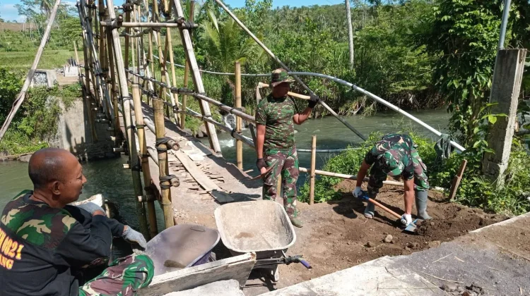 Jembatan Perintis di Pasrujambe Lumajang Akan Dipercepat Penyelesaianya